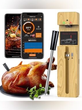 Wireless Bluetooth Meat Thermometer with ceramic probe